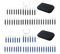 Automotive Depinning Tool Kit - 5,61 pouces 36 pièces Terminal Pin Remover for Electrical Connectors, Battery Repair with Extractor Wiring Harness, Set for Cars, Mechanic Tools
