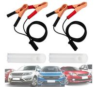 Automotive Flush Adapter - Engine Injector Cleaning Kit | Flush Cleaner Adapter | with Test Lead for Vehicle Upkeep Engine Tuning Preventive Care Truck Emission Testing Preparation