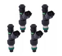 Automotive Injecteurs Pour Qashqai Pour Sentra J10 Pour Tiida SC11X Cube C11X QR20DE 2.0L MR18DE 1.8L FBY1010 Injecteurs Carburant 4 Pièces/lot 16600-EN200
