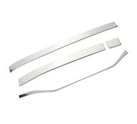 Automotive Interior Pour VW Pour Troc Pour T-roc 2018-2023 LHD 4 Pièces/ensemble Accessoires Bande Décoration Garniture Bord Console Centrale Voiture Acier Inoxydable Voiture Accessoires