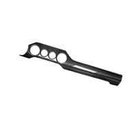 Automotive Interior Trim Panels Cache De Sortie D'air En Fibre De Carbone Véritable Pour Ford Pour Mustang 2015 2016 2017 2018 2019 2020 2021 2022 2023(For 4 Holes Version)