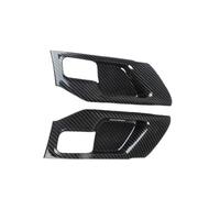 Automotive Interior Trim Panels Cache Pour Porte-gobelet De Voiture Pour Dodge Pour Ram 1500 2019 2020 Autocollants Décoratifs En Fibre De Carbone ABS(Door Handle Cover)