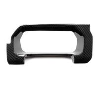 Automotive Interior Trim Panels Pour Ford F150 F-150 Pour Raptor 2024 2025 Fibre De Carbone Console Centrale Voiture Couverture Du Panneau Compteur Vitesse Autocollant Garniture(Glossy carbon)