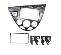 Automotive Interior Trim Panels Pour Ford Pour Focus Mk1 Pour Fiesta LHd Kit De Montage Sur Tableau De Bord Enceinte Radio Intérieure Panneau 2 Din(Argent)