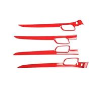 Automotive Interior Trim Panels Pour Jeep Pour Grand Cherokee 2011 2012 2013 2014 2015 2016 2017 2018 2019 2020 Garniture De Poignée Intérieure Aspect Carbone(Brun)