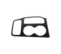Automotive Interior Trim Panels Pour Jeep Pour Grand Cherokee 2016 2017 2018 2019 2020 Cache Décoratif Pour Porte-gobelet Du Panneau De Levier De Vitesses(Black Carbon fiber)