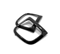 Automotive Interior Trim Panels Pour Jeep Pour Grand Cherokee WK2 2011-2020 ABS Cache De Sortie D'air Conditionné Pour Voiture Cadre Autocollant(Carbon Look)