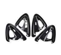 Automotive Interior Trim Panels Pour Toyota RAV4 2009-2012 LHD Intérieur De Voiture Poignée De Porte Panneau De Commande Des Vitres Enjoliveur(Carbon Fiber Black)