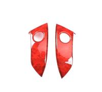 Automotive Interior Trim Panels Pour Toyota RAV4 2009-2012 Tableau De Bord Voiture Commande Centrale Couvercle Du Panneau Commande Des Feux Détresse Garniture(Yellow Peach)