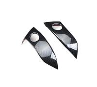 Automotive Interior Trim Panels Pour Toyota RAV4 2009-2012 Tableau De Bord Voiture Commande Centrale Couvercle Du Panneau Commande Des Feux Détresse Garniture(Carbon Fiber Black)