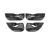 Automotive Interior Trim Panels Pour Toyota RAV4 2020 2021 2022 2023 2024 ABS Couverture De Haut-parleur En Fibre De Carbone Protection Contre Les Coups De Pied