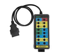 Automotive-Obd2 Box Interface Monitor Pinout Testeur Détecteur pour Puissance/Sol 4 mm Prise banane OBDII OBD-II Moniteur d'interface