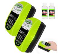 Automotive Oil Film Cleaning Brush, 2026 Nouv Multifonctionnelle Nettoyant Vitre Voiture Avec Recharge de Liquide, Nettoyant pour Film D'huile Nettoyant Vitre Voiture Brosse Nettoyage Voiture (2Pcs)