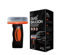 Automotive Oil Film Cleaning Brush Hydrophobic Wax Polish, Oil Film Remover for Car Window, for Enhanced Clarity and Driving Visibility, for Windshield & Side Windows (1PCS)