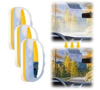 Automotive Oil Film Cleaning Brush, Powerful Windshield Cleaner & Oil Film Remover, Nettoyant De Film D'huile De Verre De Voiture 120 Ml, Dissolvant De Film D'huile pour Verre (3)