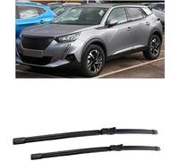 Automotive Remplacement Balais D'essuie Glace pour Peugeot 2008 P24 MK2 2019-2023,Durable and Easy to Install Accessoires Voiture.