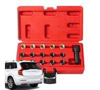 Automotive Spark Plug Tools, Spark Plugs Thread Tapping Screws, 0.63 Inches Precision Reconditioning, Steel Inserts, Repair Tool Set for Sedan, Truck, Car Maintenance