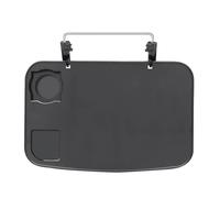 Automotive Table Tray - Portable Chair Mounted Desk, Anti Skid Support Board, Compact Organizer | in Car Solution for Food Service Tablet Viewing Refreshments Storage