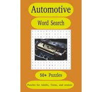 Automotive Word Search Book: Word Searches with Easy to read Print about Automobiles, Car Technology, Car Parts, Car Tools and More | 6x9 inches, 110 ... Gifts for Vacations, Holidays, and Free Time