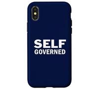 Autonome Spirituel et Impertinent Disant pour l'esprit Coque pour iPhone X/XS