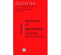 Autonomie et apprentissage: L'innovation dans la formation