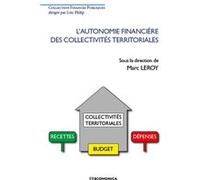 Autonomie financiere des collectivites territoriales (l') Leroy/marc (Auteur)