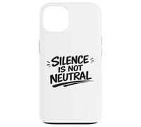 Autonomisation féministe Histoire des Femmes Silence Pas Neutre Coque pour iPhone 13