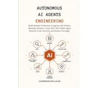 Autonomous AI Agents Engineering: Build Reliable Production AI Agents with Python, Planning, Memory, Tools, RAG, MCP, Multi-Agent Systems, Evals, Security, and Human Oversight