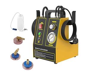 AUTOOL AST605 Purgeur de Frein Voiture 220V, Echangeur d'huile de Frein d’Automobile avec Surveillance de Pression/Pression Réglable (8,7~43,5 psi) pour Tous Les Véhicules