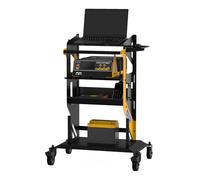 AUTOOL Chariot de service modulaire robuste - Roulettes pivotantes à 360° - Chariot de soudage grand tiroir de rangement et acier résistant à la corrosion pour ateliers automobiles T22