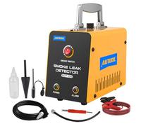 AUTOOL Détecteur de Fuite de Fumée de Voiture Evap Détecteur de Fuite, Testeur de Diagnostic du Circuit de Dépression EVAP 12 V CC avec Pompe à air Intégrée pour Les Systèmes de Tuyauterie