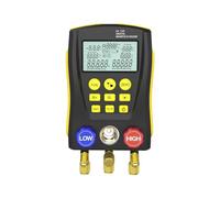 AUTOOL LM120 Réfrigération Numérique Manomètre Jauge Compteur CVC Vide Pression Température Testeur Kit Test De Fuite