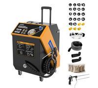 AUTOOL Machine à Sableuse, Sabler Electrique Machine de Nettoyage du système Admission Tuyau Soupape Nettoyant de dépôts de Carbone de Sable de Poudre de Noix Carburant Valve Cleaner Outils