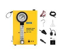 AUTOOL SDT203 Machine à Fumée Automobile, Système EVAP Détecteur de Fuite de Fumée avec Pompe à Air/Indicateur de Débit/Manomètre pour Véhicules DC12V