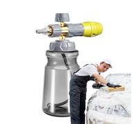 Autopadineur de mousse de voiture, pulvérisateur de mousse de lavage de voiture - Outil de nettoyage d'eau de 1000 ml pour tuyau d'arrosage - Herram