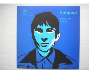 Autopop - Autopop Being Seen 7" Fantastic Plastic FP005 EX/EX 1990s picture sleeve