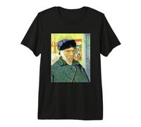 Autoportrait avec Oreille bandée de Vincent Van Gogh (1889) T-Shirt Haut de Gamme