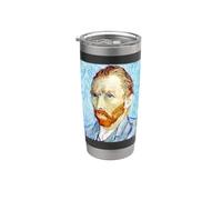 Autoportrait de Vincent van Gogh Gobelet isotherme en acier inoxydable double paroi