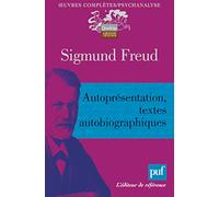 Autoprésentation. Textes autobiographiques
