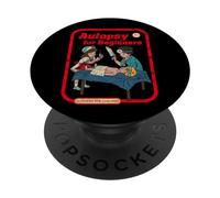 Autopsy for Beginners Vintage Childgame Horror Goth Punk PopSockets PopGrip Adhésif