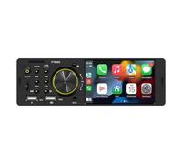 Autoradio 1 Din 4, Pouces avec écran Tactile, Filaire, CarPlay, BT, FM, USB, Mirrorlink, 7 lumières colorées(F7805C 12LED)