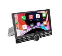 Autoradio 1 din Android 13 Universel Voiture Modèles Écran de 10.6 Pouces Supporte GPS Carplay Android Auto WiFi 4G Bluetooth FM RDS USB Commande au Volant[4Go+64Go]