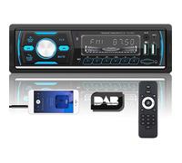 Autoradio 1 Din avec DAB+/Bluetooth, 4x50W, 2xUSB/AUX/SD, radio FM/AM/RDS, lecteur MP3, télécommande