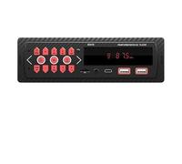 Autoradio 1 DIN avec récepteur Bluetooth Mains Libres intégré au Tableau de Bord, Lecteur MP3, Type-C, 2 Ports USB, AUX et TF