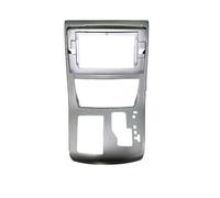 Autoradio 10,1 Pouces Android Cadre Lecteur Multimédia Façade Et Cache De Tableau De Bord pour Toyota pour Alphard 20 2008(Silver Frame)