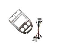 Autoradio 10,1 Pouces Android Stéréo 2DIN Façade Et Cache De Tableau De Bord pour Jeep pour Compass 2007-2010 PYPFQUMQGR(Frame Cable canbus)