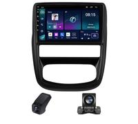 Autoradio 10" avec écran pour Renault Duster 1 2010-2015 Nissan terrano LLL 3 2014-2022, 2 DIN Radio de Voiture avec GPS Android 14 avec sans Fil Carplay Bluetooth WiFi DSP FM(M500S/2K)