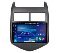 Autoradio 15 carplay Voiture Multimédia pour Chevrolet Aveo Sonic 2011-2014 Brancher Et Utiliser Car Multimedia GPS Camera Voiture Téléphone Android Auto,8 Core 4G+WiFi 4G+64G