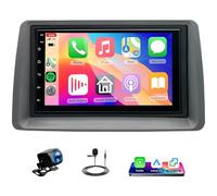 Autoradio 2 DIN Android 14 pour Fiat Panda 2003-2011,7 Pouces Écran Tactile 4+64G,Support CarPlay & Android Auto,Bluetooth GPS FM/RDS,Poste Radio Voiture avec Navigation