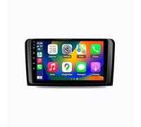 Autoradio 2 Din Bluetooth pour Mercedes-Benz M-Class W164 Ecran Tactile, iOS Lien Miroir, GPS Navigation, Assistant Vocal, Bluetooth, Aux, Commandes Au, 8 Nuclear 8G+256G